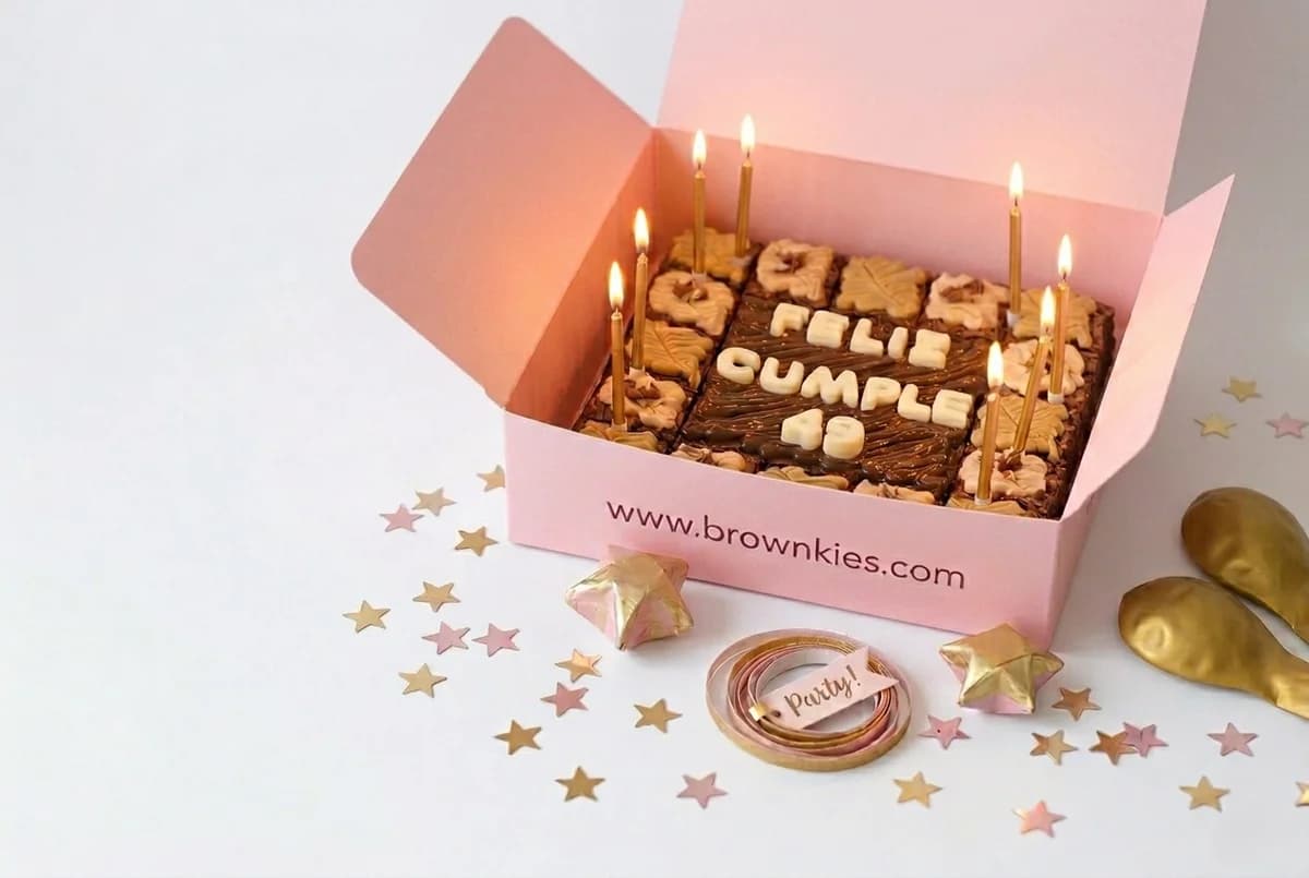 Personaliza tu brownie
