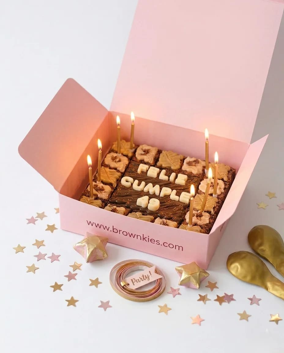 Personaliza tu brownie